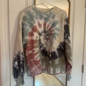 Aritzia tna tie dye sweatshirt